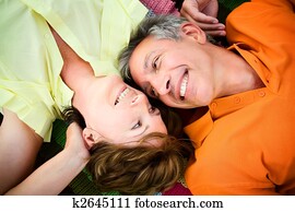 Mature couple in love Mature couple in love