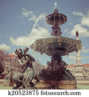 rossio, quadrado rossio, quadrado