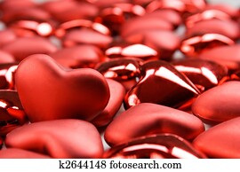 valentine, corazones