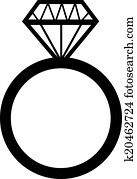 צלצול של אירוסין של היהלום