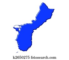 グアム イラスト 406 グアム 画像 Fotosearch