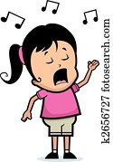 Girl Singing Girl Singing