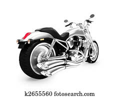 isolated motorcycle back view 01 isolated motorcycle back view 01