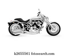 isolated motorcycle side view isolated motorcycle side view