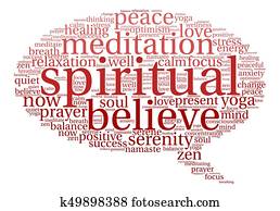 Spiritual Word Cloud