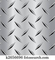 צלחת של יהלום, תבנית