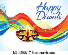 abstract colorful diwali wave background abstract colorful diwali wave background