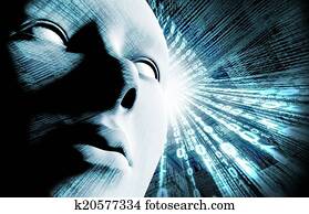 binary code and face binary code and face