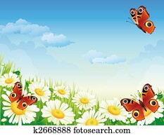 butterfly and flowers butterfly and flowers