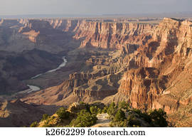 Colorful Landscape of Grand Canyon