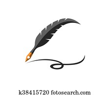 Feather Logo Vector Feather Logo Vector