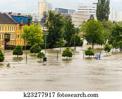 flood 2013 linz, austria flood 2013 linz, austria