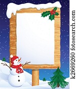 חג המולד, דגל