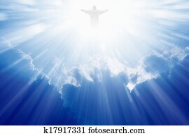 Jesus Christ in heaven