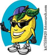 lemon character cartoon lemon character cartoon