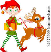 weihnachtself, und, rudolph weihnachtself, und, rudolph