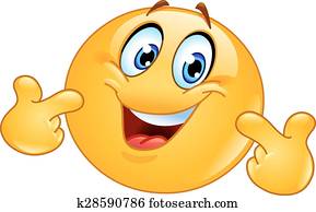 zeigen, selbst, emoticon zeigen, selbst, emoticon