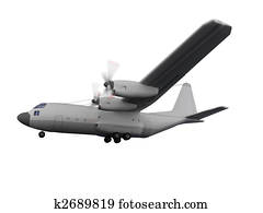 military aircraft isolated view military aircraft isolated view