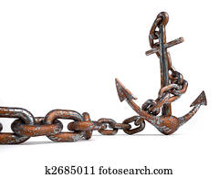 Rusty anchor Rusty anchor