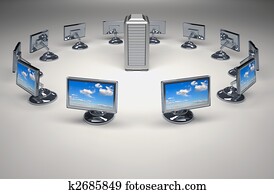 Server and network Server and network