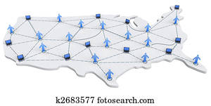 USA Networking Map USA Networking Map