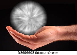 White Ball of Light