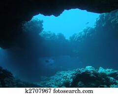 Blue cave Blue cave
