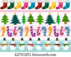 Christmas Borders Christmas Borders