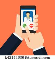 Medical consultation, to call the doctor, Medical consultation, to call the doctor,