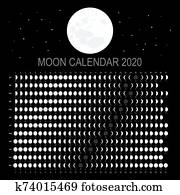 Moon calendar 2020 (English version) Moon calendar 2020 (English version)