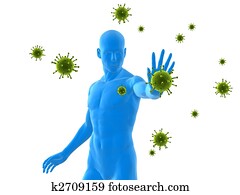 מחוסן, הגנה