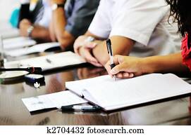 ビジネスが会合する