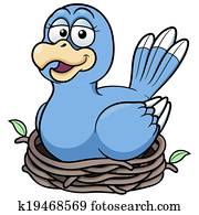 Bird Nest Vectors | Our Top 1000+ Bird Nest Clip Art | Fotosearch