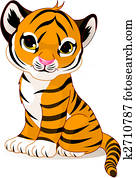 Cute tiger cub Cute tiger cub