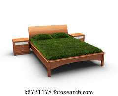 bed designed as an herbal bed designed as an herbal