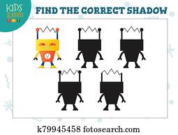 finden, dass, korrekt, schatten, für, niedlich, karikatur, roboter, erzieherisch, vorschulisch, kinder, mini, spiel finden, dass, korrekt, schatten, für, niedlich, karikatur, roboter, erzieherisch, vorschulisch, kinder, mini, spiel