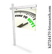 זמן, לקנות, שעון, -, בית, למכירה חותם