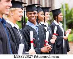 רב גזעני, אוניברסיטה, סטודנטים, טקס