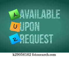 available upon request post memo chalkboard sign