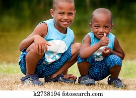 Black children say ok