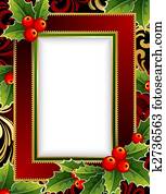 Christmas frame Christmas frame