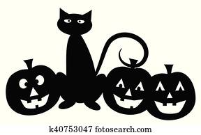 הלוווין, חתול