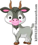 חוה, animals., goat