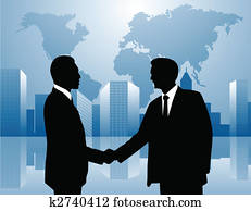 handshake, riadiť, obraz