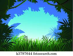 Jungle background Jungle background