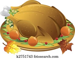Autumn turkey dinner Autumn turkey dinner