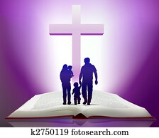 bible and family bible and family