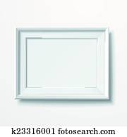 blank picture frame isolated on white blank picture frame isolated on white