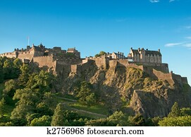 Edinburgh Castle, Scotland, UK Edinburgh Castle, Scotland, UK