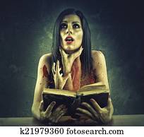 Horror book Horror book